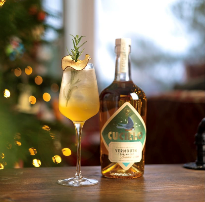 Cucielo Bianco Christmas Cocktail