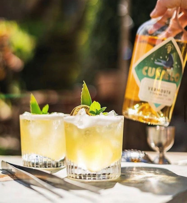 Pineapple and Mint Margarita