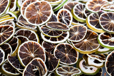 'Thirsty' lime garnish