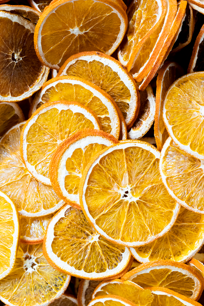 'Thirsty' orange garnish